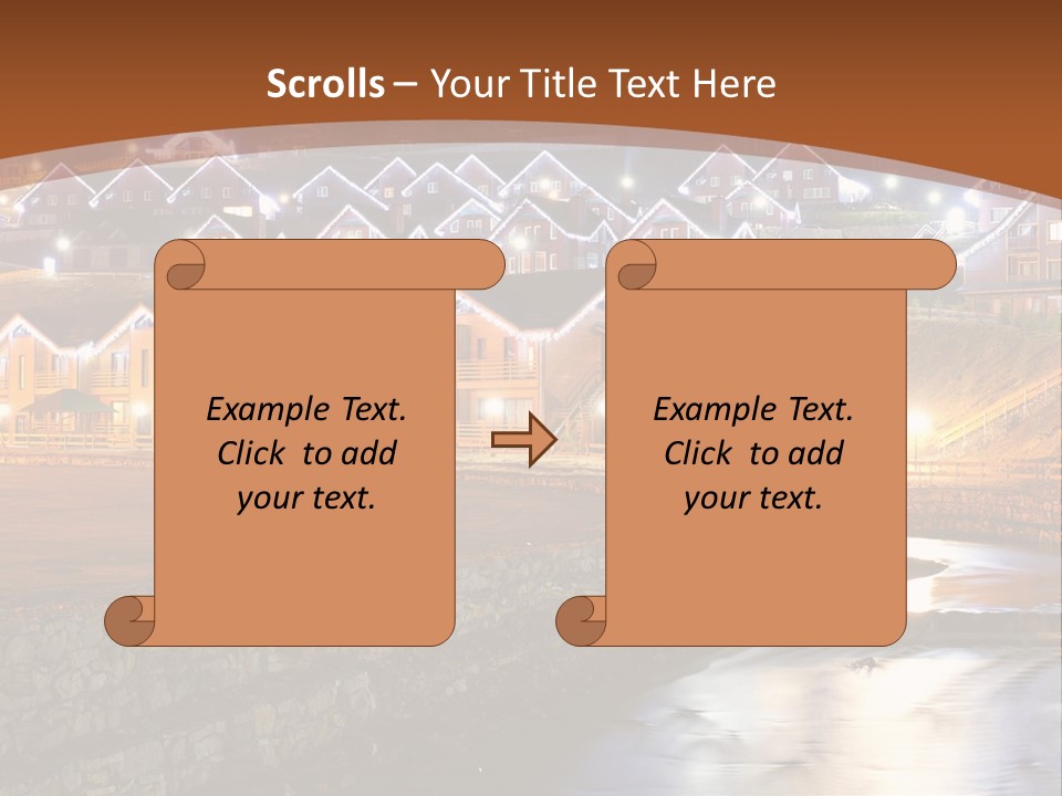 Electric Sky Life PowerPoint Template