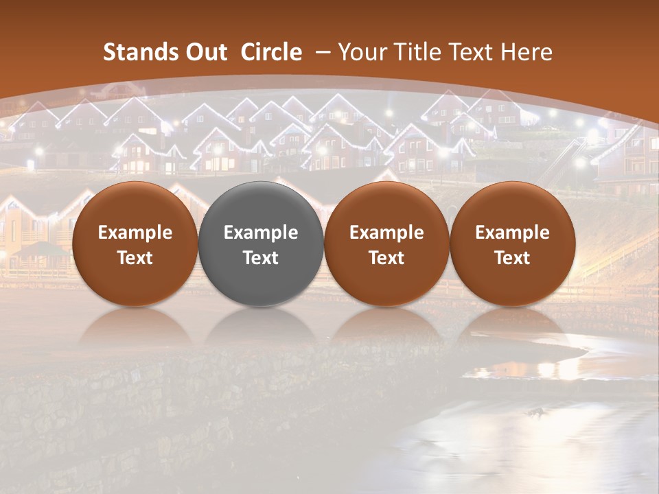 Electric Sky Life PowerPoint Template