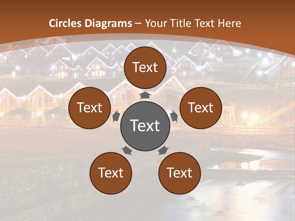 Electric Sky Life PowerPoint Template