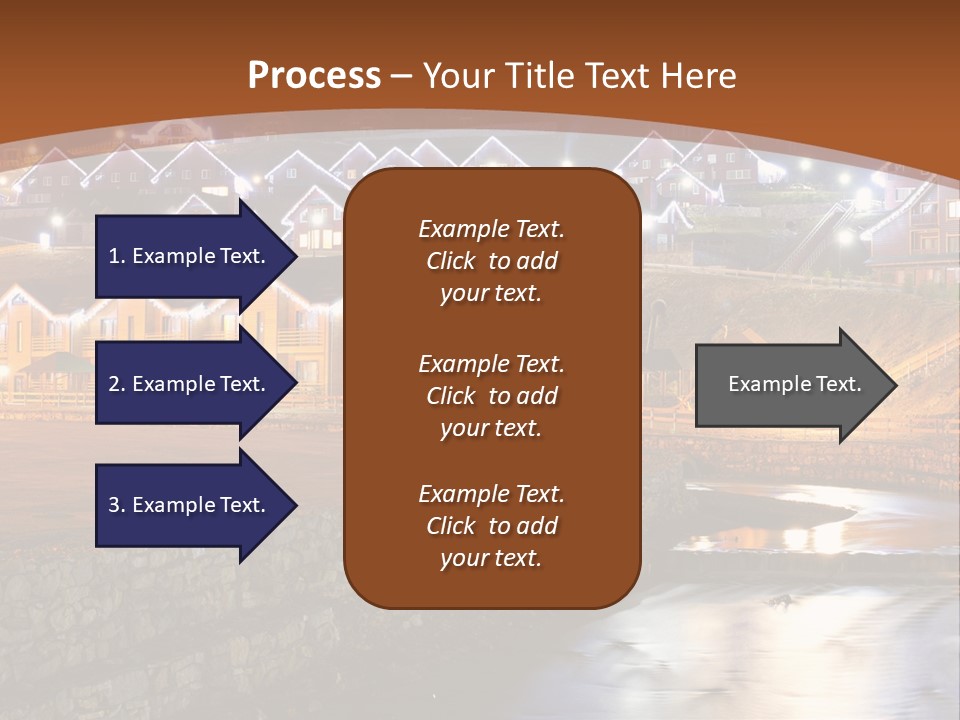 Electric Sky Life PowerPoint Template
