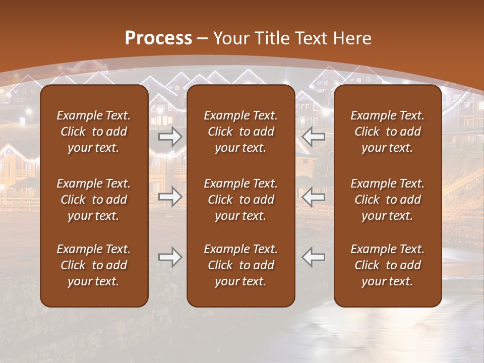 Electric Sky Life PowerPoint Template