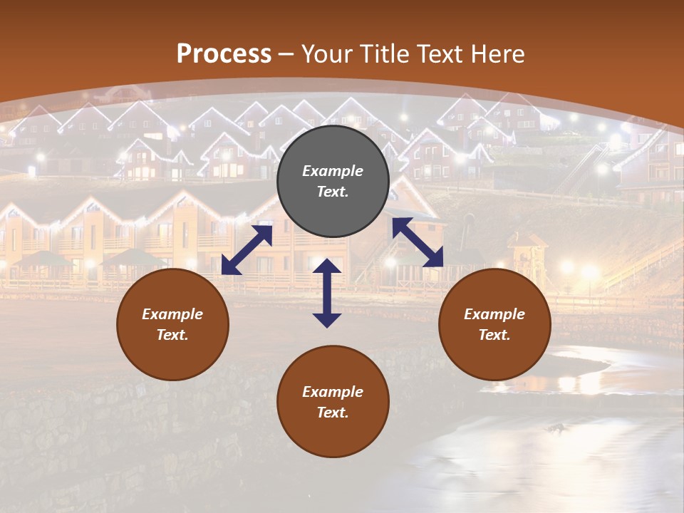 Electric Sky Life PowerPoint Template