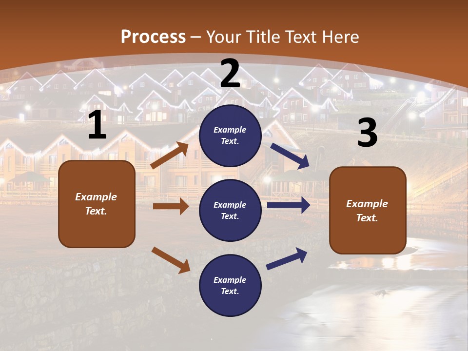 Electric Sky Life PowerPoint Template