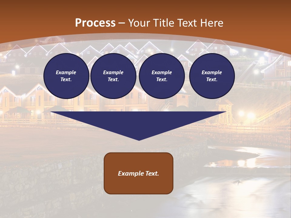 Electric Sky Life PowerPoint Template