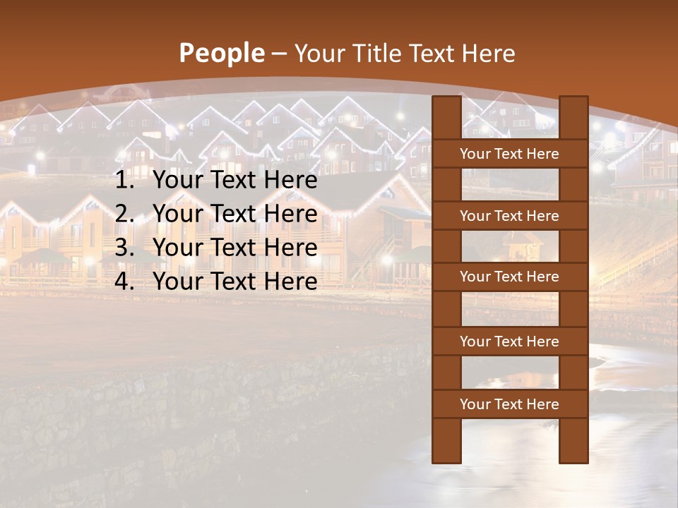 Electric Sky Life PowerPoint Template