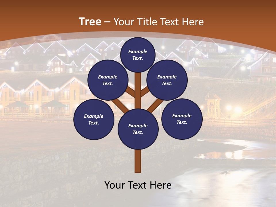 Electric Sky Life PowerPoint Template