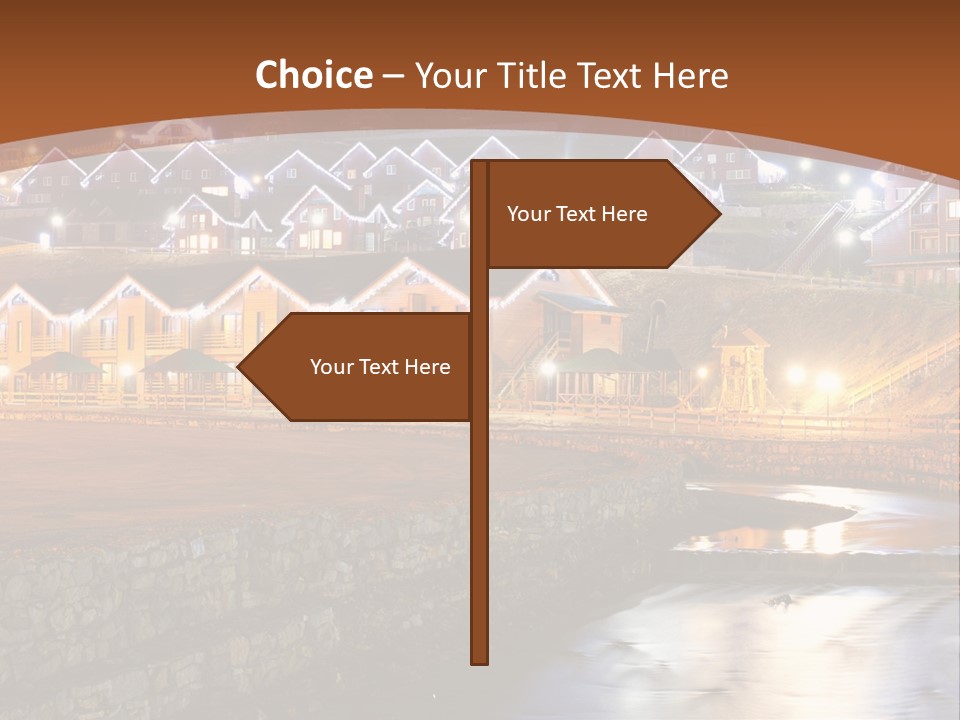 Electric Sky Life PowerPoint Template