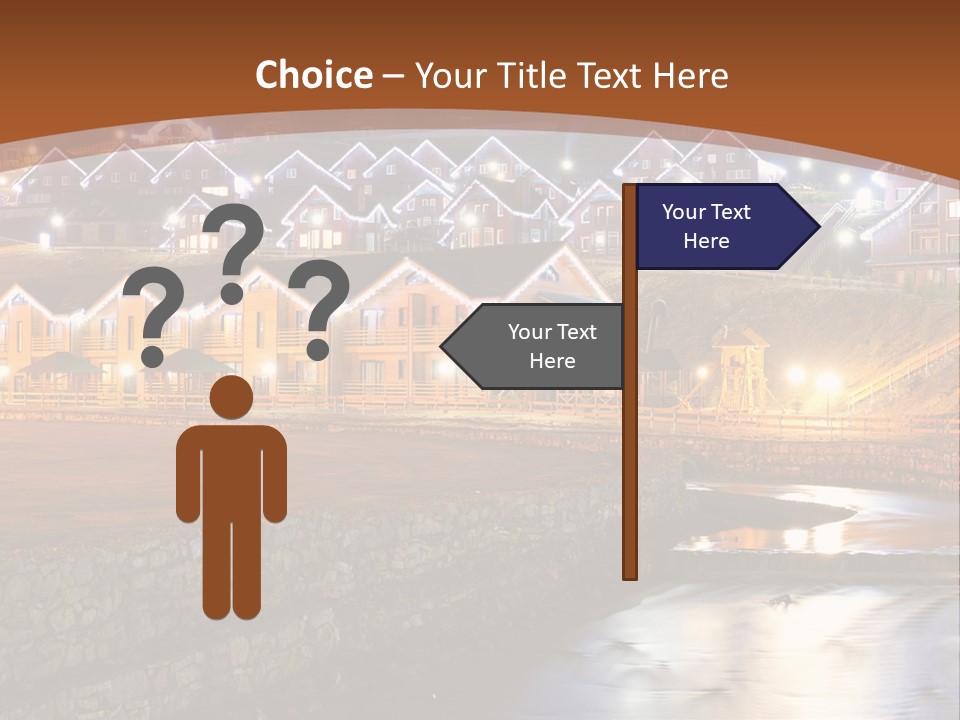 Electric Sky Life PowerPoint Template