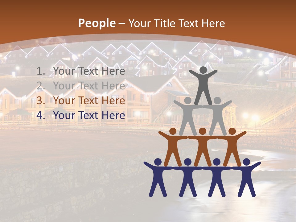 Electric Sky Life PowerPoint Template