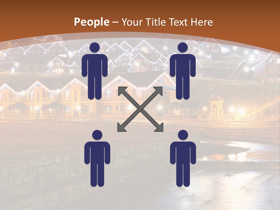 Electric Sky Life PowerPoint Template