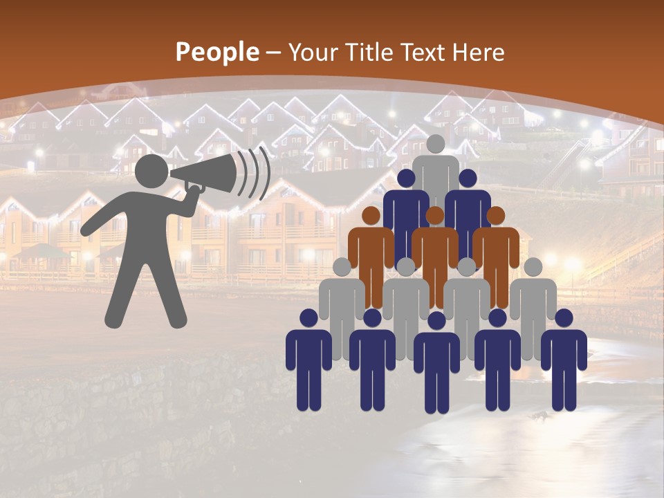 Electric Sky Life PowerPoint Template