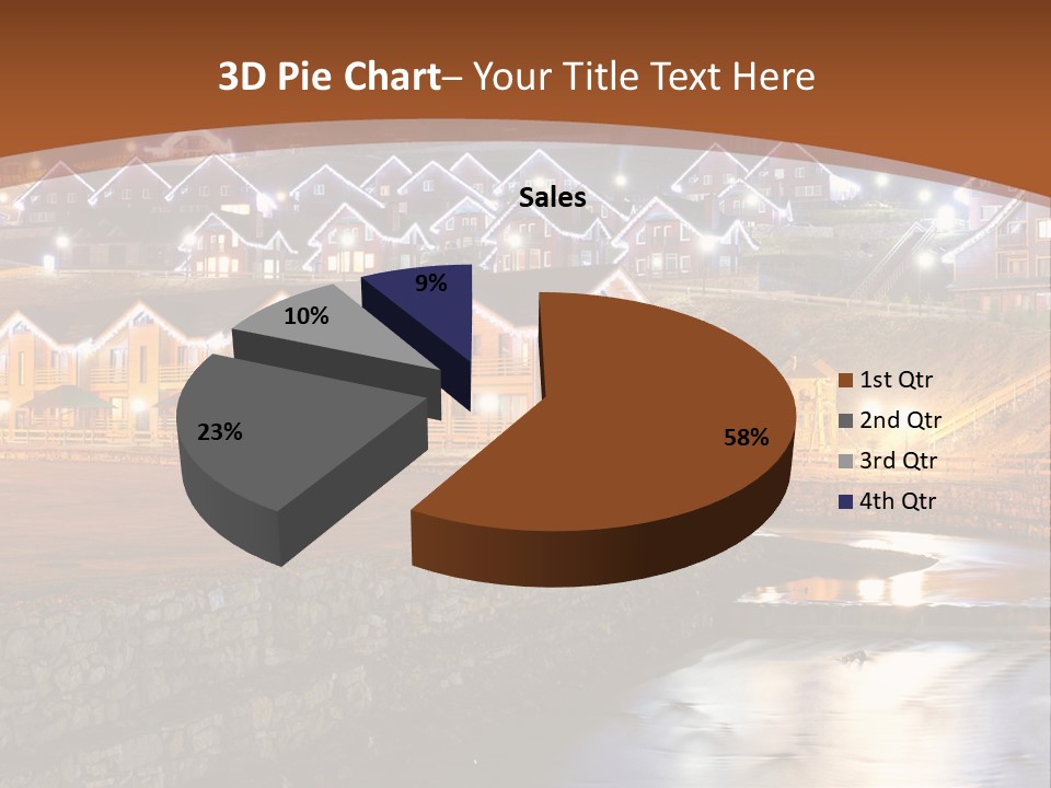 Electric Sky Life PowerPoint Template