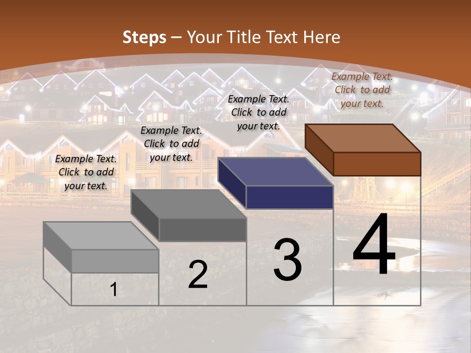 Electric Sky Life PowerPoint Template