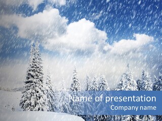 Hoar Christmas Vacation PowerPoint Template