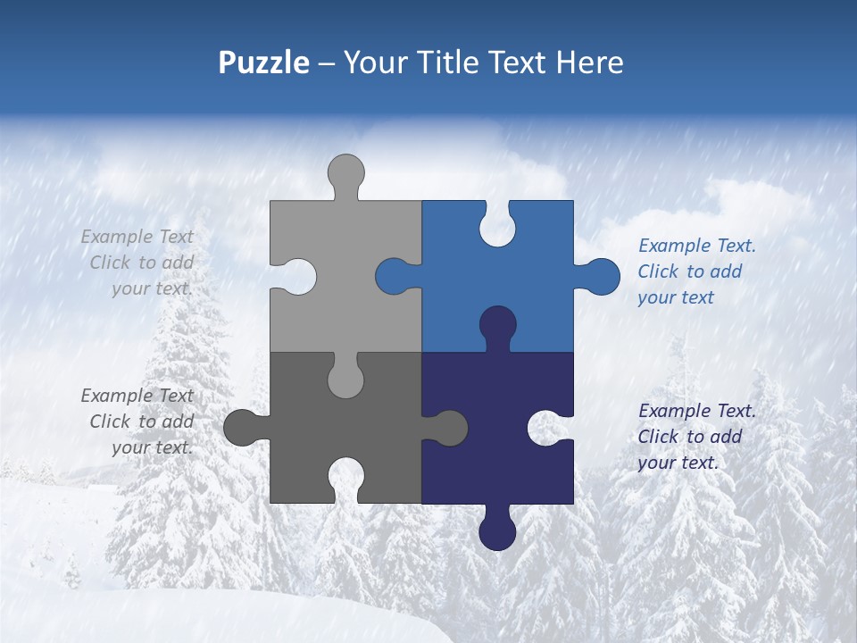 Hoar Christmas Vacation PowerPoint Template