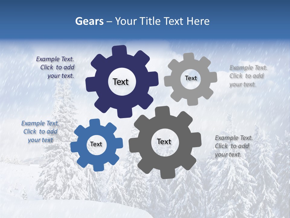 Hoar Christmas Vacation PowerPoint Template
