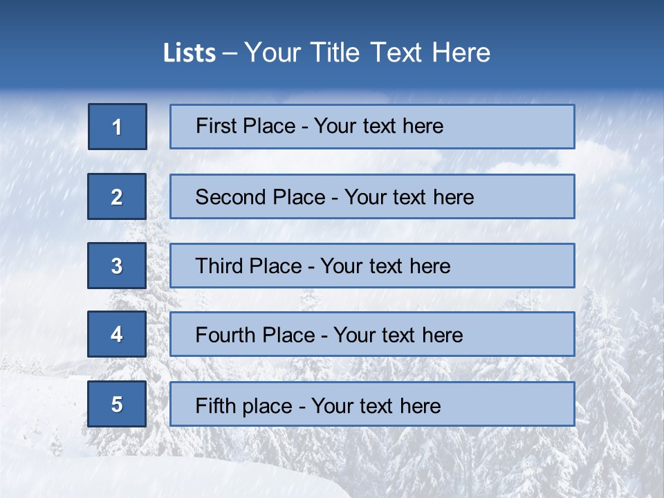 Hoar Christmas Vacation PowerPoint Template