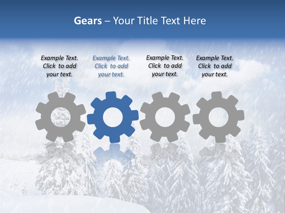Hoar Christmas Vacation PowerPoint Template
