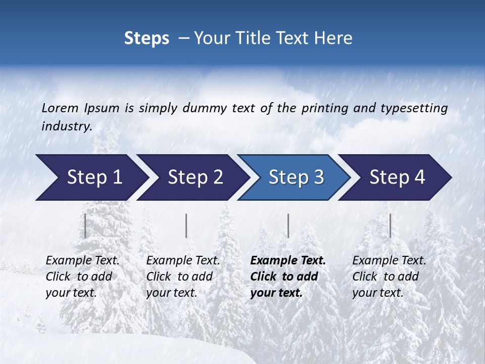 Hoar Christmas Vacation PowerPoint Template