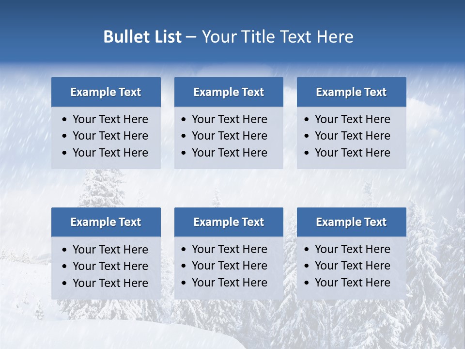 Hoar Christmas Vacation PowerPoint Template