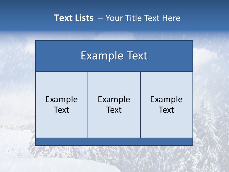 Hoar Christmas Vacation PowerPoint Template