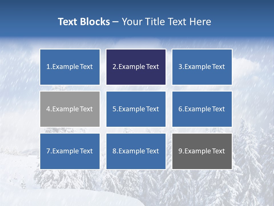 Hoar Christmas Vacation PowerPoint Template