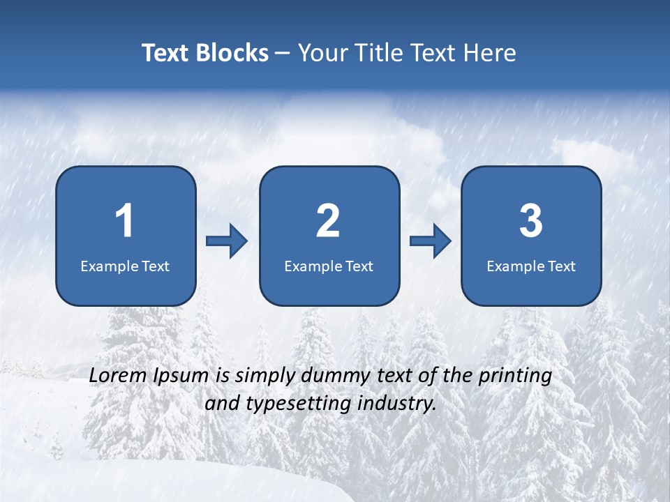 Hoar Christmas Vacation PowerPoint Template