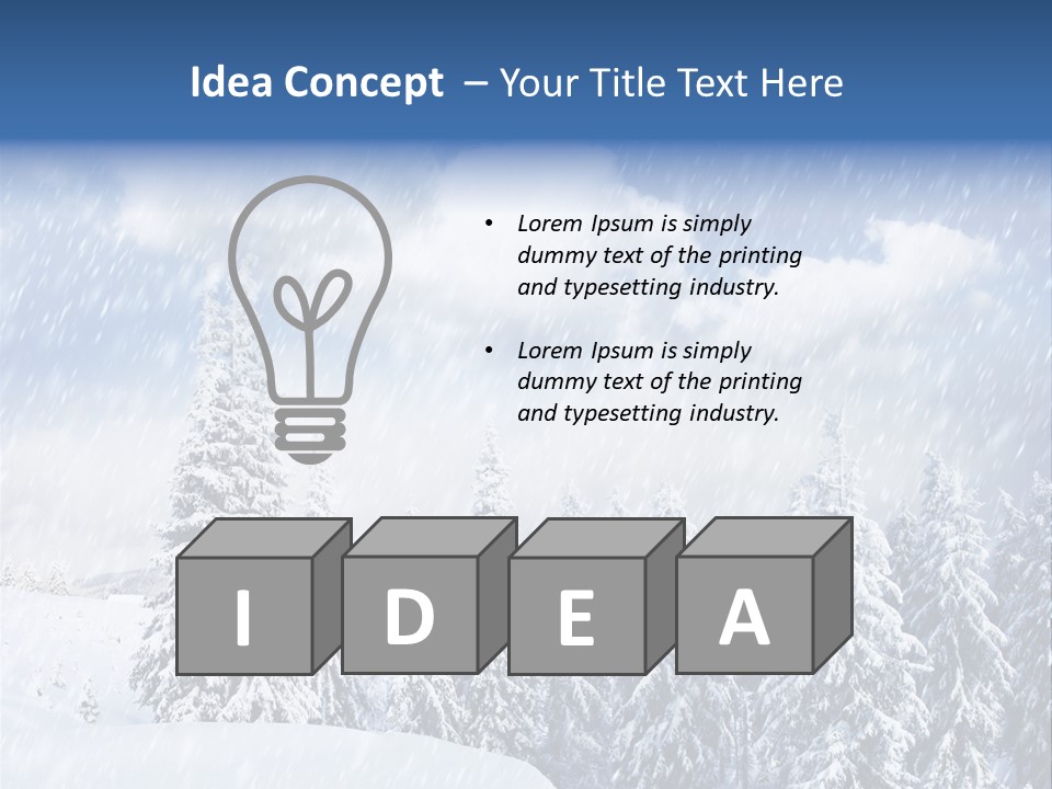 Hoar Christmas Vacation PowerPoint Template