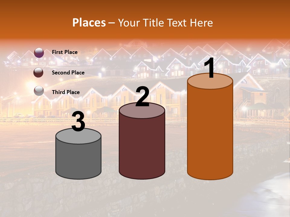 Cottage Bright Xmas PowerPoint Template