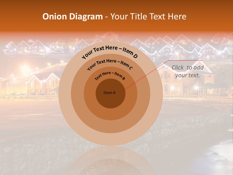 Cottage Bright Xmas PowerPoint Template