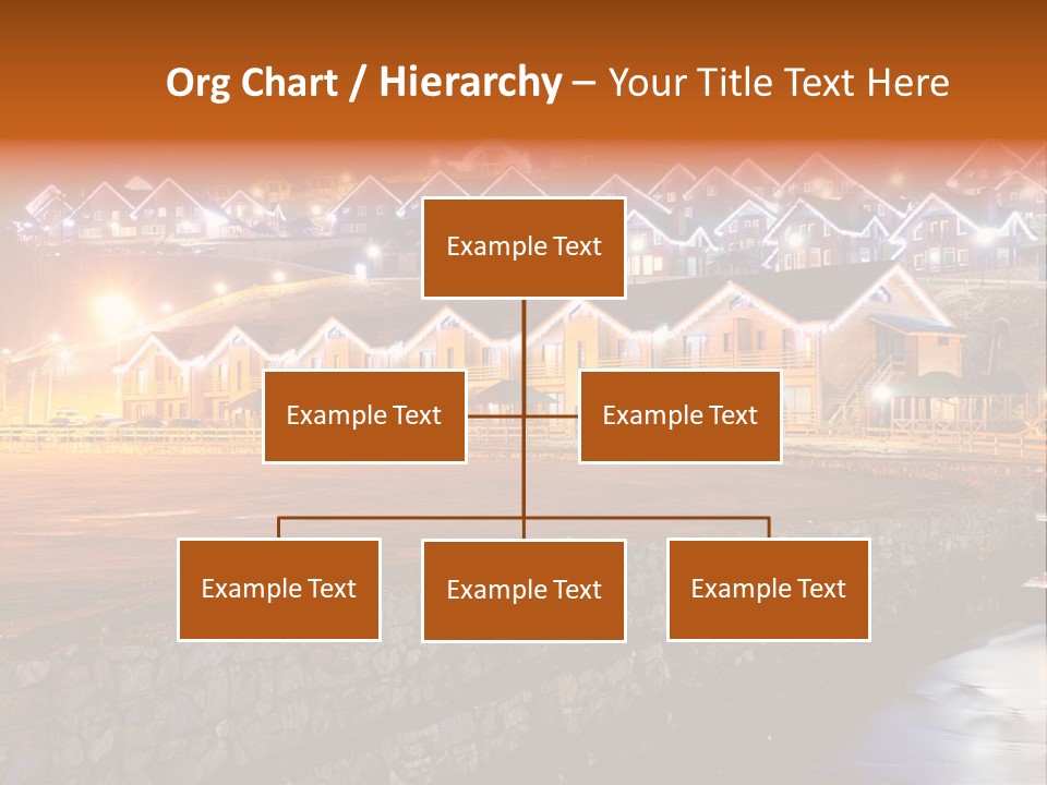 Cottage Bright Xmas PowerPoint Template