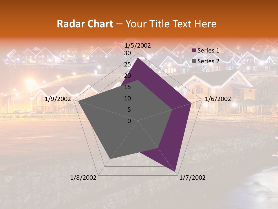 Cottage Bright Xmas PowerPoint Template