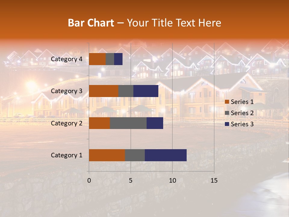 Cottage Bright Xmas PowerPoint Template