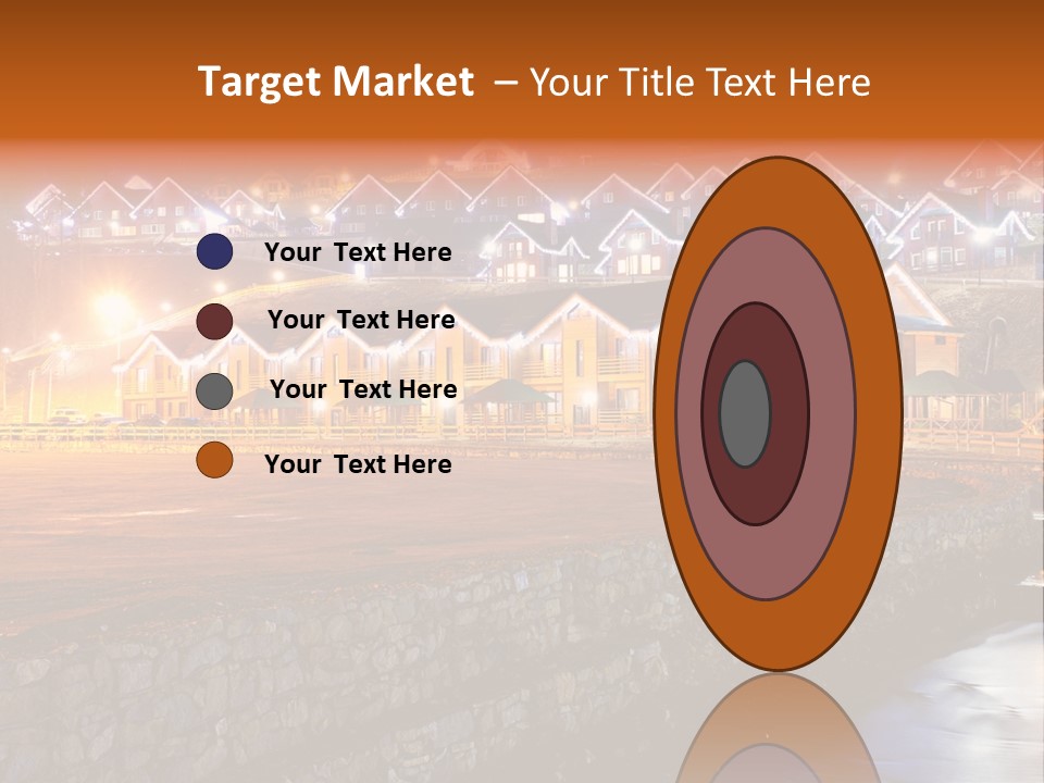 Cottage Bright Xmas PowerPoint Template