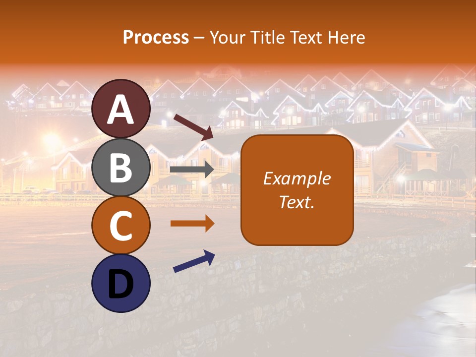 Cottage Bright Xmas PowerPoint Template