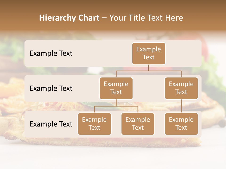 Isolated Pepperoni Baked PowerPoint Template