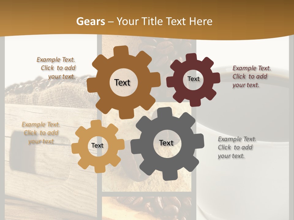 Conference Bu Ine Figure PowerPoint Template