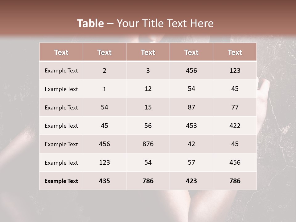 Weapons Portrait Pistol PowerPoint Template