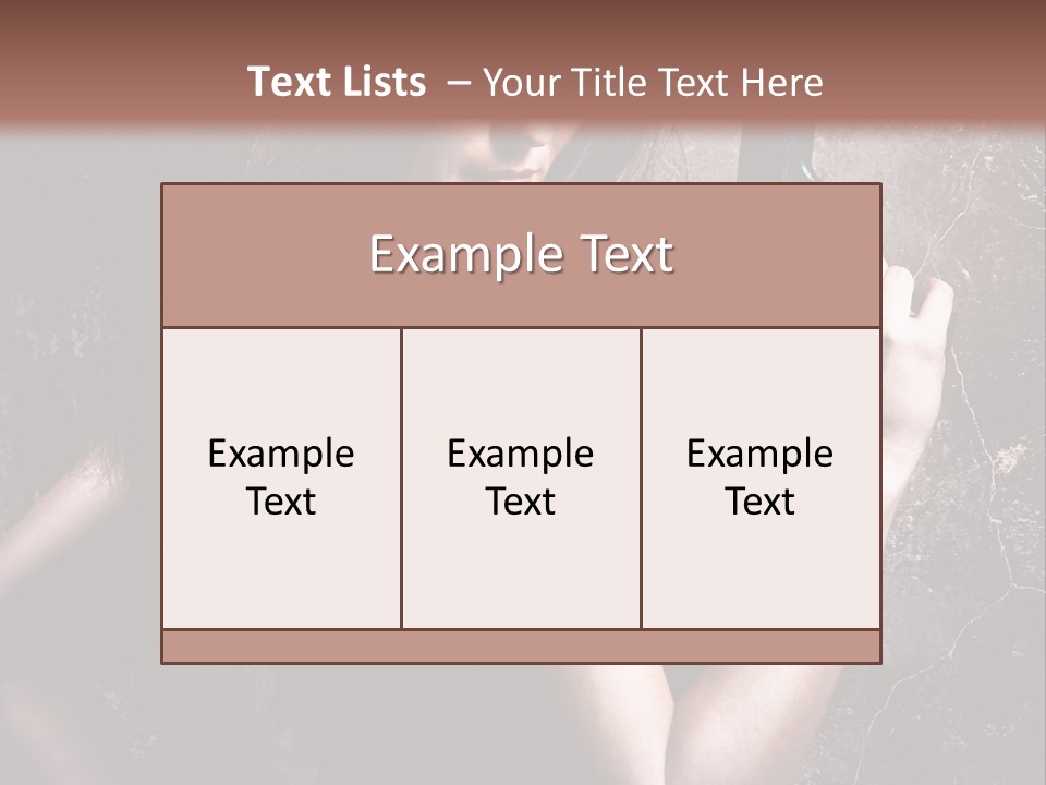Weapons Portrait Pistol PowerPoint Template