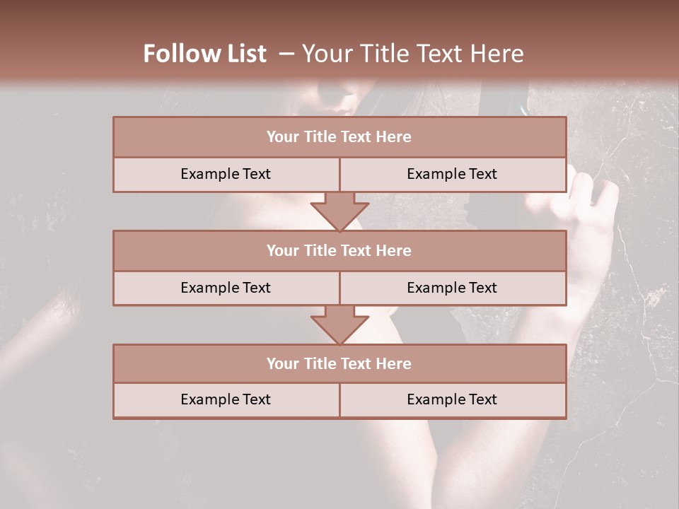 Weapons Portrait Pistol PowerPoint Template