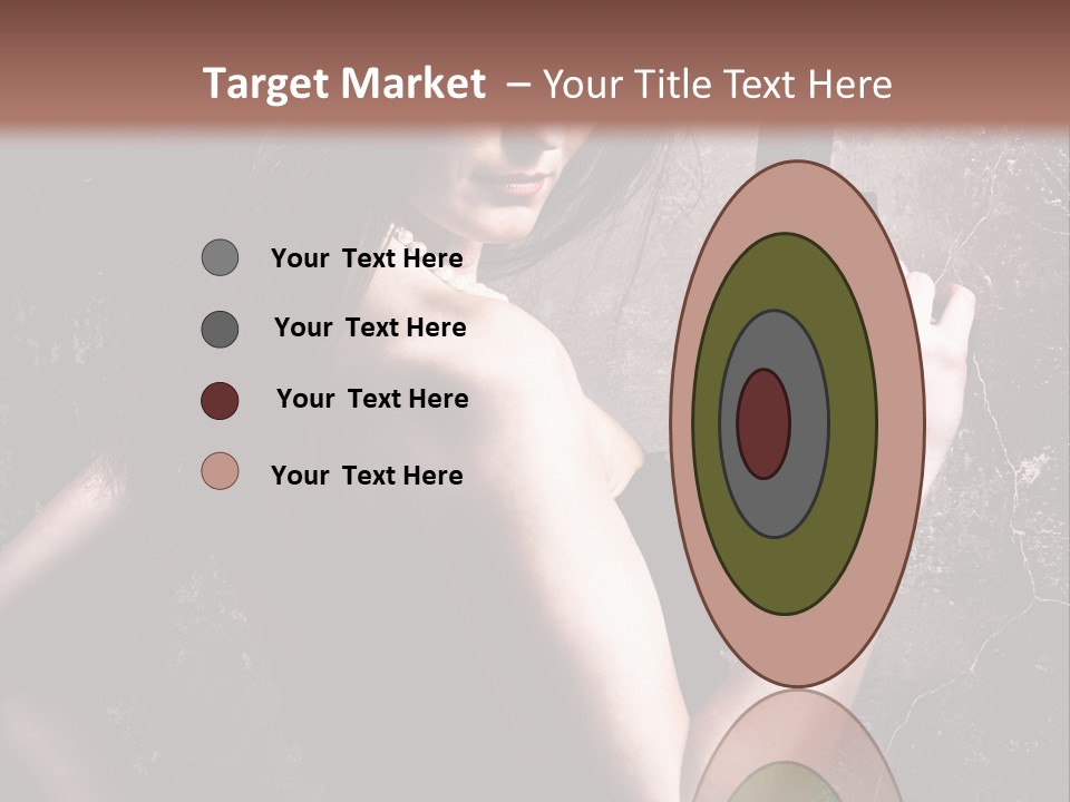 Weapons Portrait Pistol PowerPoint Template