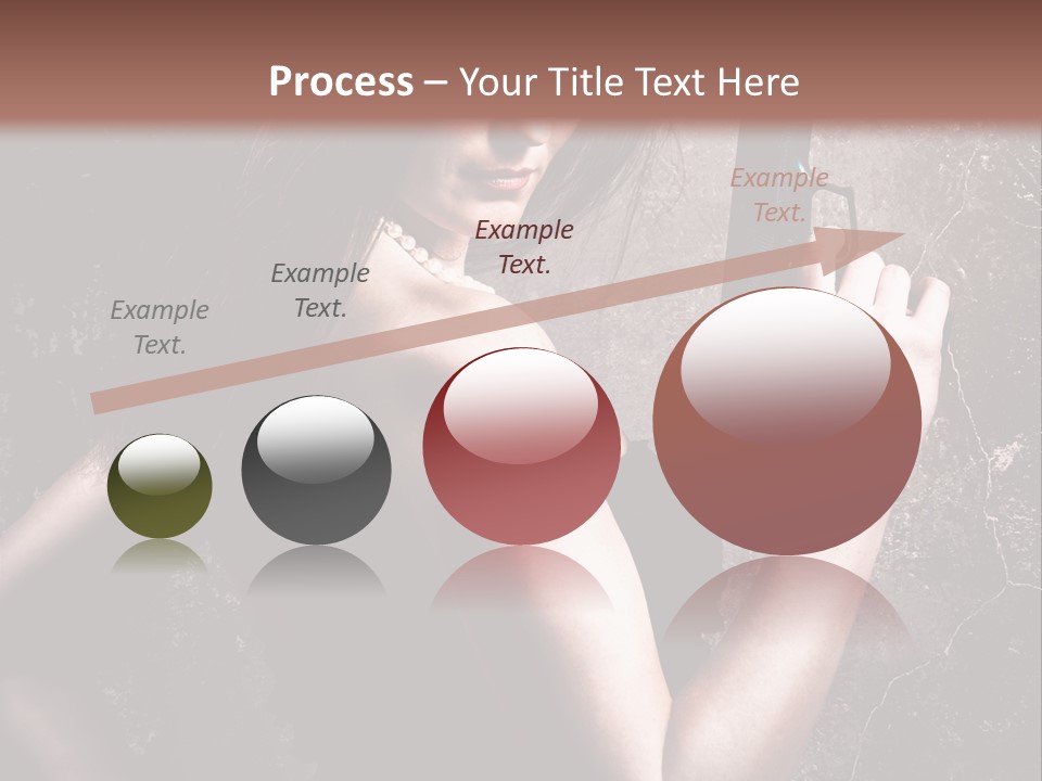 Weapons Portrait Pistol PowerPoint Template