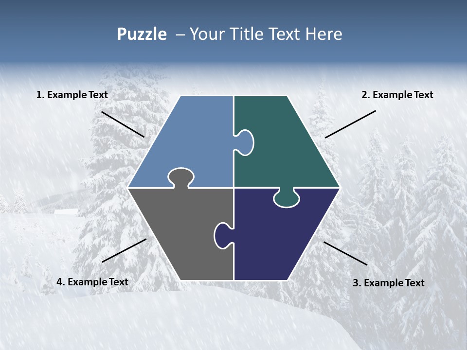 Illumination Nature Xmas PowerPoint Template