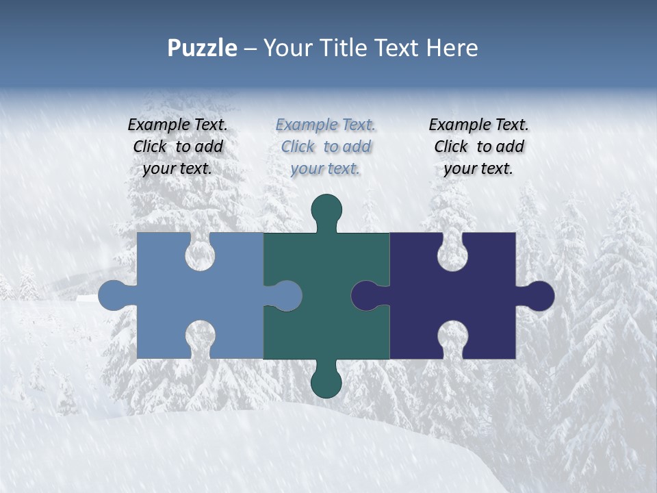 Illumination Nature Xmas PowerPoint Template