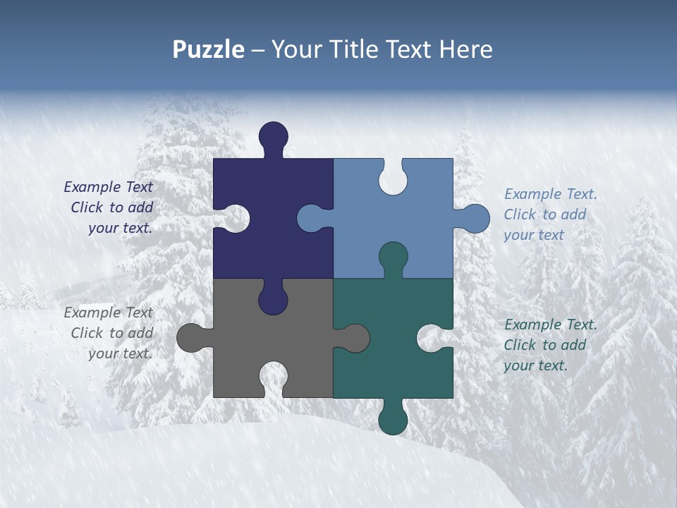 Illumination Nature Xmas PowerPoint Template