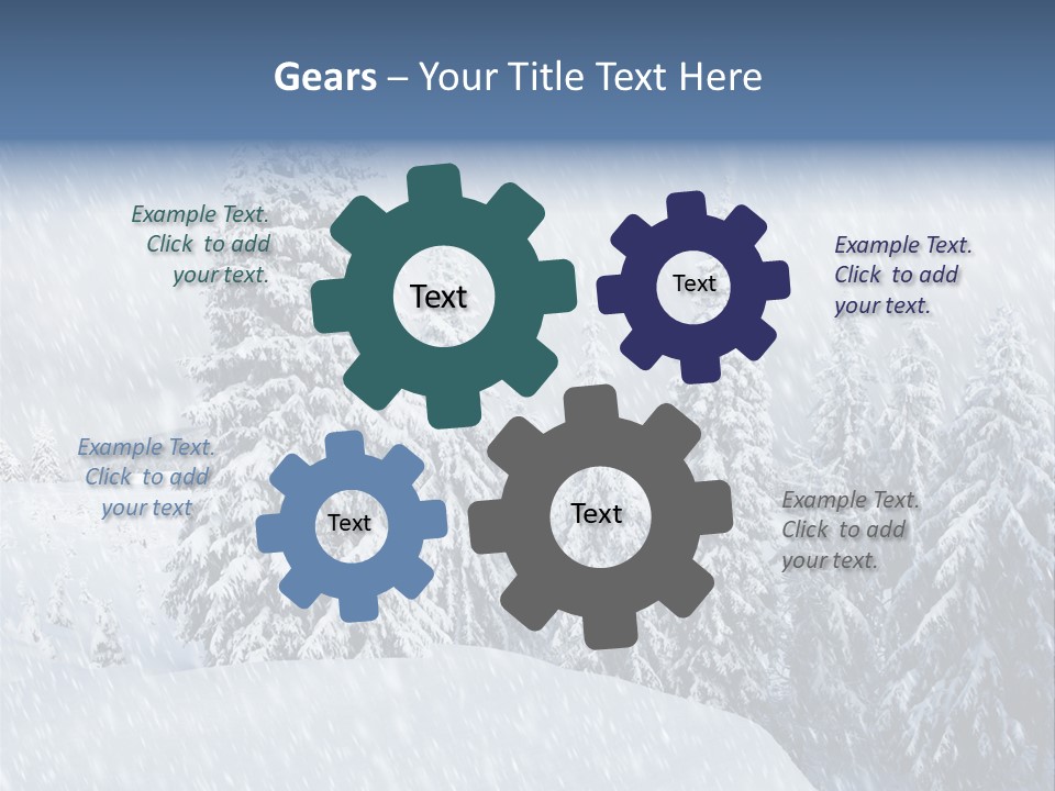 Illumination Nature Xmas PowerPoint Template