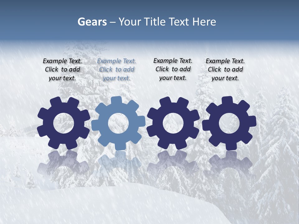 Illumination Nature Xmas PowerPoint Template