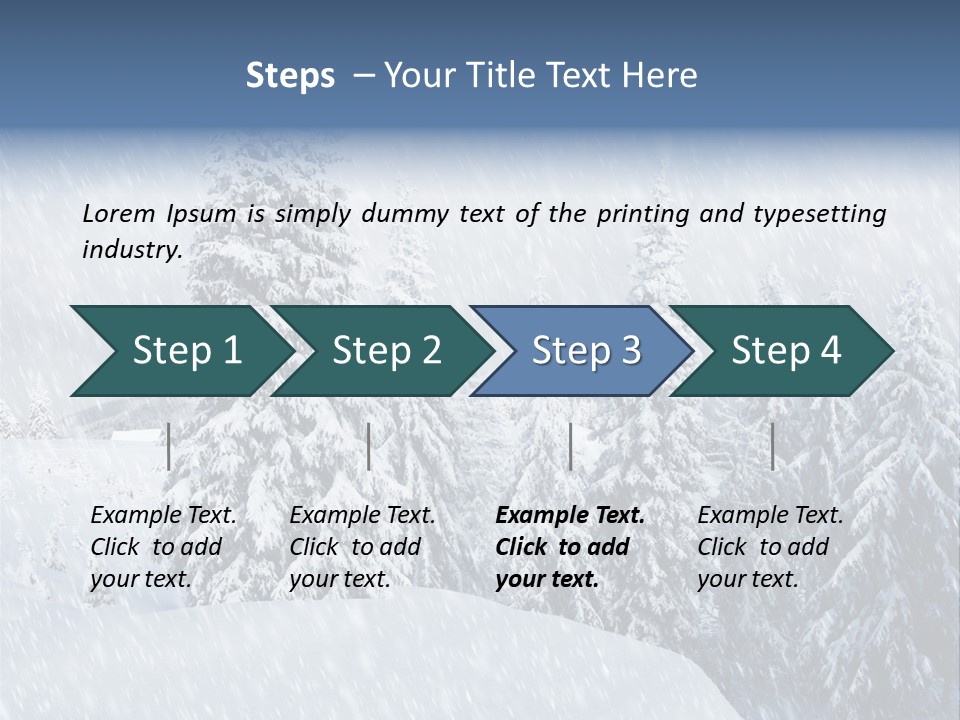 Illumination Nature Xmas PowerPoint Template