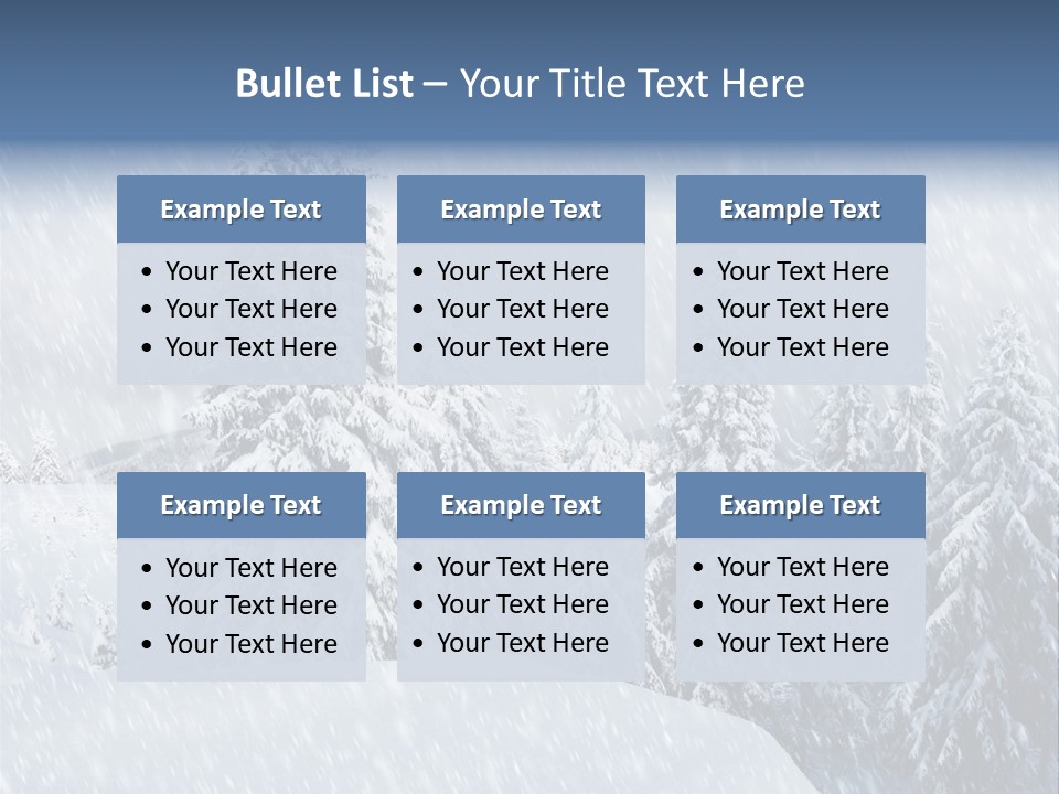 Illumination Nature Xmas PowerPoint Template