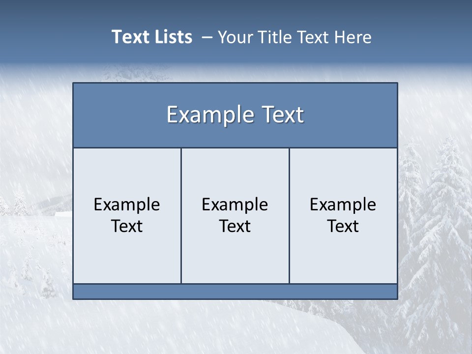 Illumination Nature Xmas PowerPoint Template